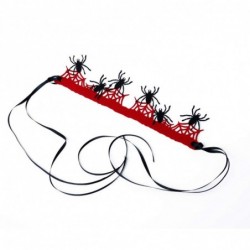 Headbands Halloween Cosplay Spider Web Devil Horn Hair Hoop Headband Headdress Hallowmas Party Gift (Crown Spider) - CH18X6O4...