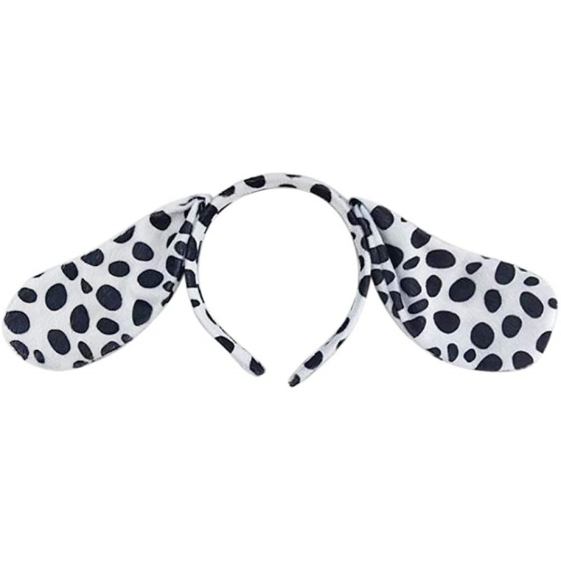 Headbands Animal Headband Plush Headwear Halloween Costume Accessories Party Favors - Dalmatian - CN12D4QHN49 $12.40