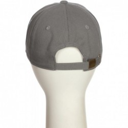 Baseball Caps Custom Hat A to Z Initial Letters Classic Baseball Cap- Light Grey White Black - Letter B - C718NKS97Z6 $24.77