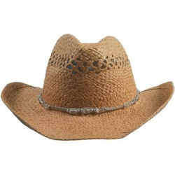 Cowboy Hats Outback Toyo Cowboy Hat - Brown - CX18EXWTOQO $35.93