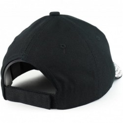 Baseball Caps Tennis Mom Embroidered and Stud Jeweled Bill Unstructured Baseball Cap - Black - CQ1886H77CG $25.76