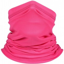 Balaclavas Summer Neck Gaiters Fishing Face Scarf Sun Protection Headwear for Men and Women - Pink - CC197ITK7H7 $21.04
