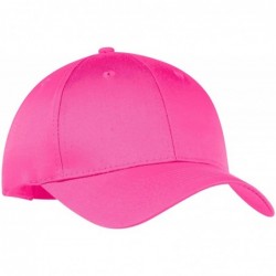 Baseball Caps Port & Company - Six-Panel Twill Cap. CP80 - Neon Pink - C11260ASVD7 $17.50