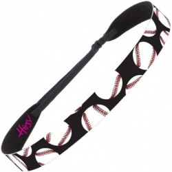 Headbands Baseball & Softball Adjustable No Slip Fast Pitch Hair Headbands for Women Girls & Teens - C918G28M9HW $28.51