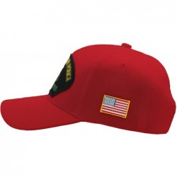 Baseball Caps US Marine Corps - Master Gunnery Sergeant Retired Hat/Ballcap Adjustable One Size Fits Most - Red - CL18NTC2XQM...