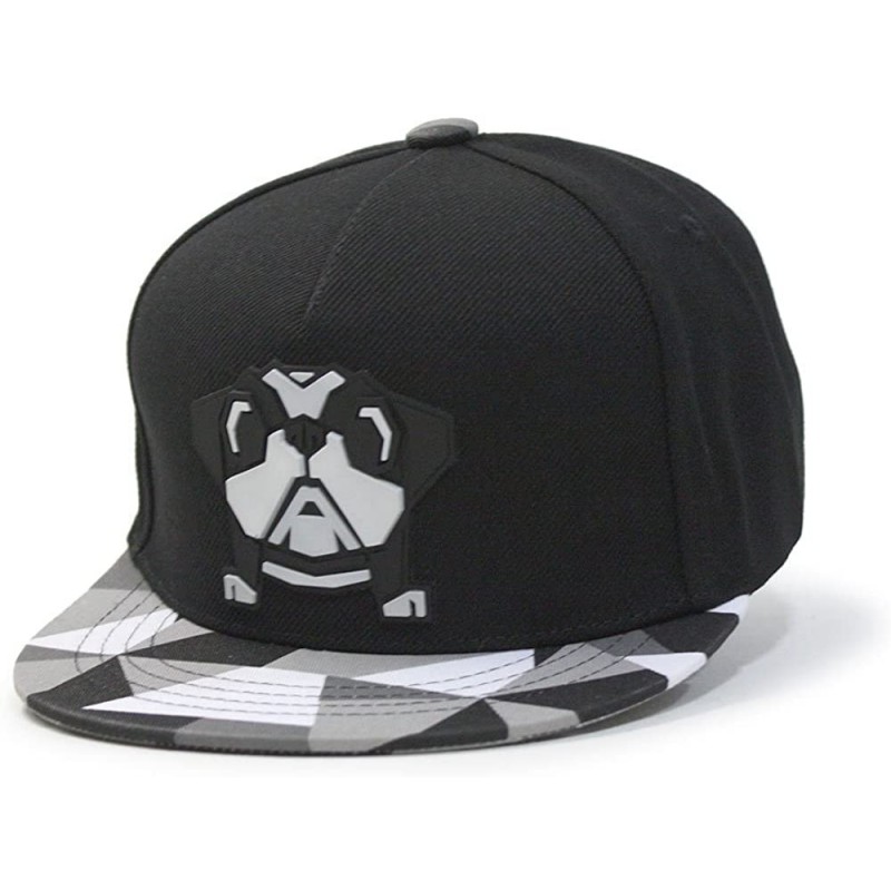 Baseball Caps Animal Embroidered/Sculpture Flat Brim Adjustable Snapback Cap (Dog- Cat- Bear-Panda- Penguin) - CD12N9QQRO4 $5...