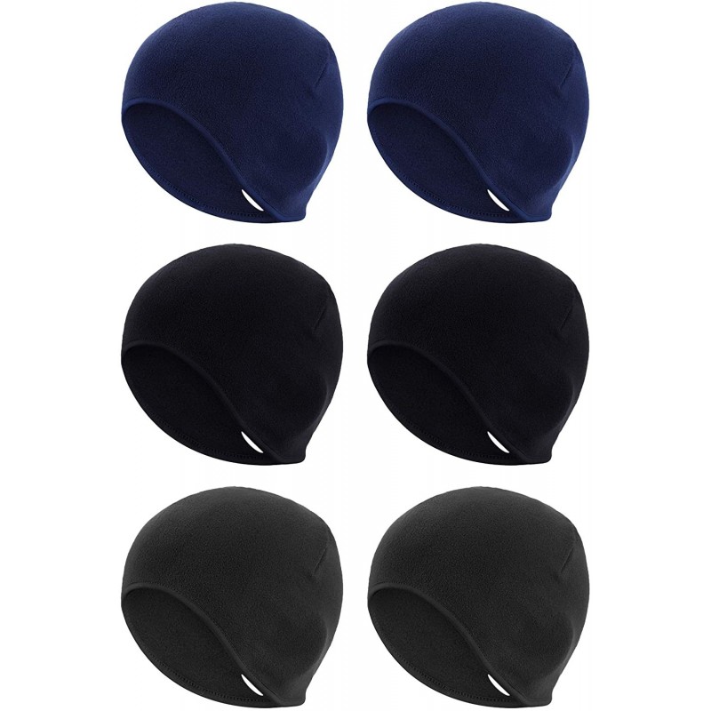 Skullies & Beanies 6 Pieces Women Winter Helmet Liner Skull Cap Beanie- Ear Covers Thermal Wicking - CK18ZLE63A4 $31.73