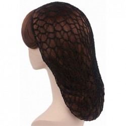 Skullies & Beanies Women Soft Rayon Snood Hat Hair Net Crocheted Hair Net Cap Mix Colors Dropshipping - Fw-12-beige - CQ18S4T...