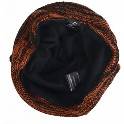 Skullies & Beanies Slouch Beanie Hats for Men Winter Summer Oversized Baggy Skull Cap - Rust - CR127BCFKSD $19.93