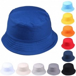 Sun Hats Sun Hat- Women Men Unisex Fisherman Hat Fashion Wild Sun Protection Cap Outdoors - Black1 - CQ18TAH85L7 $17.88