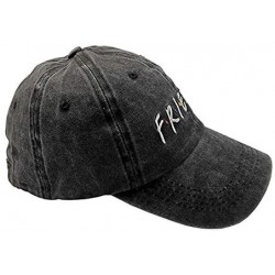 Baseball Caps Women's Friends Ponytail Baseball Caps Distressed Vintage Washed Dad Hat - CH18AHG297G $30.81