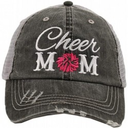 Baseball Caps Cheer Mom Women's Trucker Hat - CS12MZXRVK9 $40.26