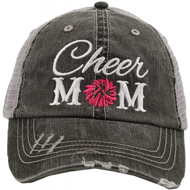 Baseball Caps Cheer Mom Women's Trucker Hat - CS12MZXRVK9 $46.33