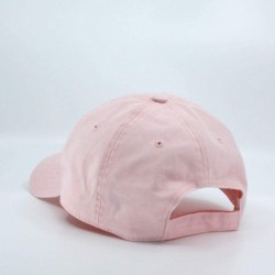 Baseball Caps Blank Dad Hat Cotton Adjustable Baseball Cap - Soft Pink - CV12NYMATAE $20.38