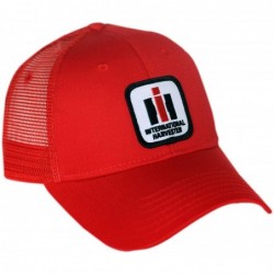 Baseball Caps International Harvester IH Logo Hat- red mesh - CJ12CDFE66F $37.38
