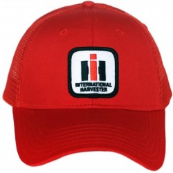 Baseball Caps International Harvester IH Logo Hat- red mesh - CJ12CDFE66F $31.44
