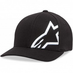 Baseball Caps Men's Corp Shift Mock Mesh Hat - Black/White - CR18OHALHR8 $49.30