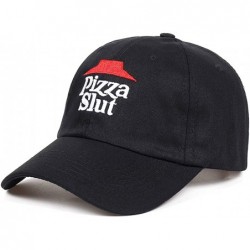 Baseball Caps Pepperoni Pizza Embroidered Dad Hat Adjustable Cotton Cap Baseball Cap for Men and Women - Black Style 3 - CM18...
