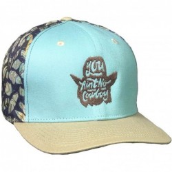 Cowboy Hats You Ain't No Cowboy Silhouette Adjustable Hat - Blue/Khaki/Feather - CU18Y4335DW $57.48