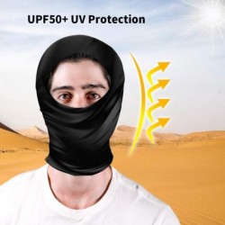 Balaclavas UPF50+ UV Protection Seamless Bandanas Face Cover Neck Gaiter Scarf Headbands for Outdoors Sports - Us Flag Gray -...