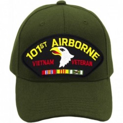 Baseball Caps 101st Airborne Division - Vietnam Veteran Hat/Ballcap Adjustable One Size Fits Most - Olive Green - C018RNOAWUU...