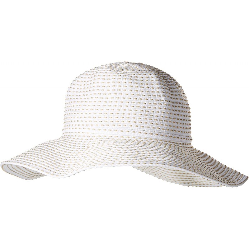Sun Hats Women's Ribbon Braid Large Brim Hat - Once Size - White - C611604QEI9 $48.71