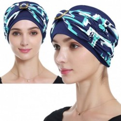 Skullies & Beanies Winter Beanie Hats Stylish Chemo Turban Headwear for Women - Soft- Stylish- Warm - Earth - C1194COX762 $33.23