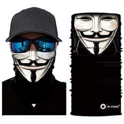 Balaclavas Skull Face Sun Mask Half-Bandanas-Neck Gaiter- Headwear- Headband for Fishing- Hunting-Yard Work - Brown - CZ197M8...