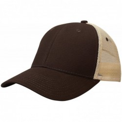 Baseball Caps Womens Soft Mesh Sideline Cap - Cigar/Natural - C618E3X8QXC $29.34