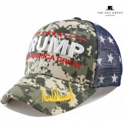 Baseball Caps Original Exclusive Donald Trump 2020" Keep America Great/Make America Great Again 3D Signature Cap - CQ18S03NWD...