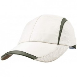 Baseball Caps Unisex Sun Hat-Ultra Thin Quick Dry Lightweight Summer Sport Running Baseball Cap - A-apricot - C812GY6PNH5 $15.76