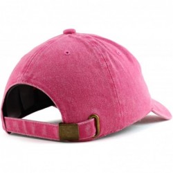 Baseball Caps Maui Hawaii with Palm Tree Embroidered Unstructured Baseball Cap - Pink - CX18ZG57OSW $20.31
