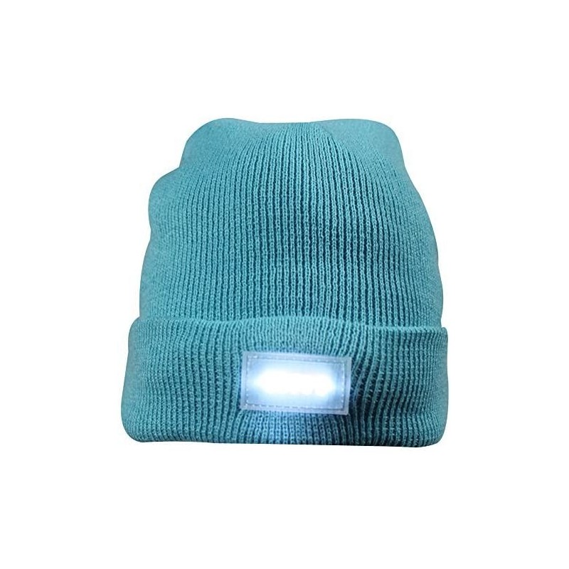 Skullies & Beanies 5 LED Knit Flash Light Beanie Hat Cap for Night Fishing Camping Handyman Working - Sky Blue - C412O1BY0RF ...