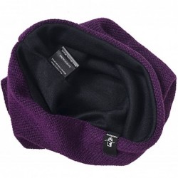 Skullies & Beanies Slouch Beanie Hat for Men Women Summer Winter B010 - Flannel-purple - CX12NYIJ24M $17.90
