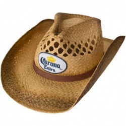 Cowboy Hats Corona Extra Cowboy Hat Beige - CC18QK2GS3M $64.33