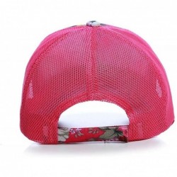 Baseball Caps Unisex Casual Floral Headwear Stretchy Soft Hats Comfort Baseball Cap Baseball Caps - Blue - CA18QOHGEZ9 $35.12