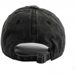 Baseball Caps Men's/Women's Adjustable Denim Fabric Baseball Caps Dog Paw Print Rescue Dad Hat - Deep Heather - C818RACAGNQ $...