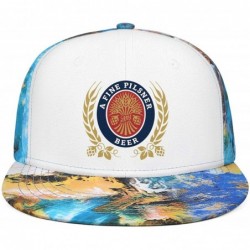 Baseball Caps Unisex Miller-Lite-Beer-Logo- Baseball Hats Designer mesh Caps - Blue-33 - CH18RESQME3 $32.62