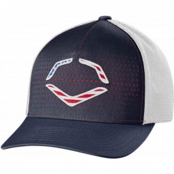 Baseball Caps Xvt Flexfit Baseball Cap - Red/White/Blue - CD18XMNS3O6 $59.22