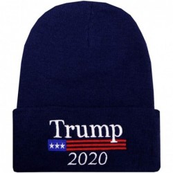Skullies & Beanies Sk901 Trump Collection Ski Winter Beanie Hat - Multi Colors - Navy - C518K3S22AT $25.37