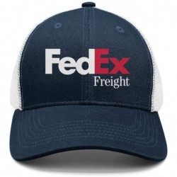 Baseball Caps Mens Printed FedEx-Ground-Express-Violet-Green-Logo-Symbol-Adjustable Sun Cap - Navy-blue-36 - CG18QXU237N $34.56