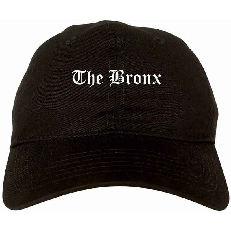 Baseball Caps The Bronx City New York NY Goth 6 Panel Dad Hat Cap - CK12DUMMYEL $26.21