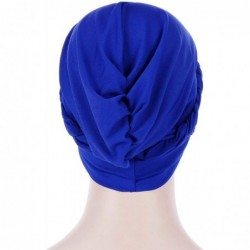 Skullies & Beanies Chemo Cancer Braid Turban Cap Ethnic Bohemia Twisted Hair Cover Wrap Turban Headwear - Coffee - CV18U06R4O...