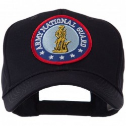 Baseball Caps Army Circular Shape Embroidered Military Patch Cap - Guard - CA11FETEMUN $25.33