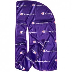 Skullies & Beanies Silky Designer Durag - (Multiple Designs) - 360 Waves - Purple C - CC195EYEE3S $44.54