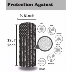 Balaclavas Gaiter Bandana Breathable Balaclava Protection - N-grey Us Flag - C01983C4WEH $37.23