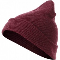 Skullies & Beanies Mens Warms Simple Acrylic Watch Hat - Dch001-red - CP18IR6D6AO $19.83