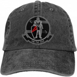 Baseball Caps US_Navy Strike Fighter Squadron 154 Insignia Adjustable Baseball Caps Denim Hats Cowboy Sport Outdoor - Black -...