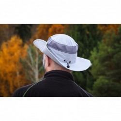 Sun Hats Sun Hat 2-Pack - Fishing Boonie Hat for Safari and Summer - Light Grey - C0126JQ6OZP $49.78