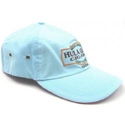 Baseball Caps Cigar Logo Hat with Secret Pocket Closed Back Deluxe - Turquoise - C7115KN6SZF $22.82